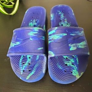 Nike Tie Dye Rubber Slides